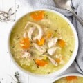 Chicken and Vegetables Soup with Orzo